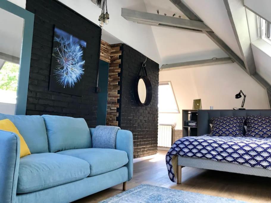 Appartement Atypique Style Loft à Phalempin Extérieur photo